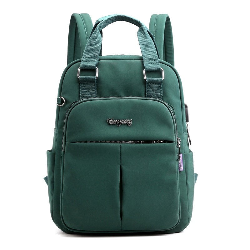 Water-resistant anti-theft backpack with a USB charging port - product photo 7