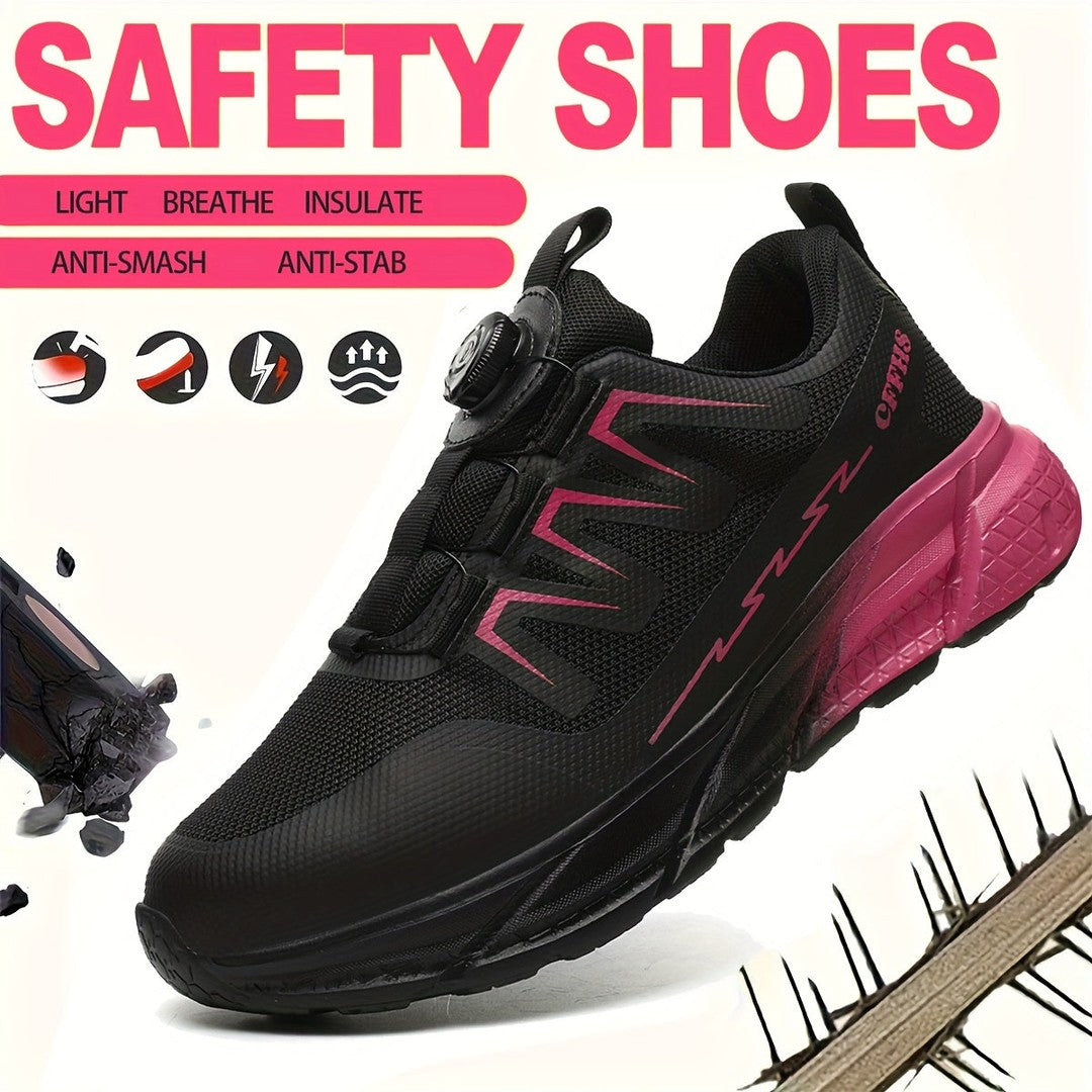 Lightweight steel-toe work shoe for women - product photo 2