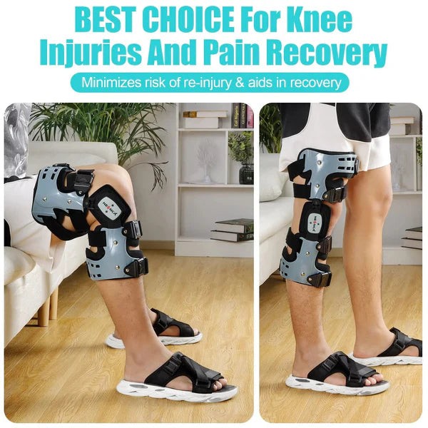 Hinged knee support with side stabilisers - product photo 6