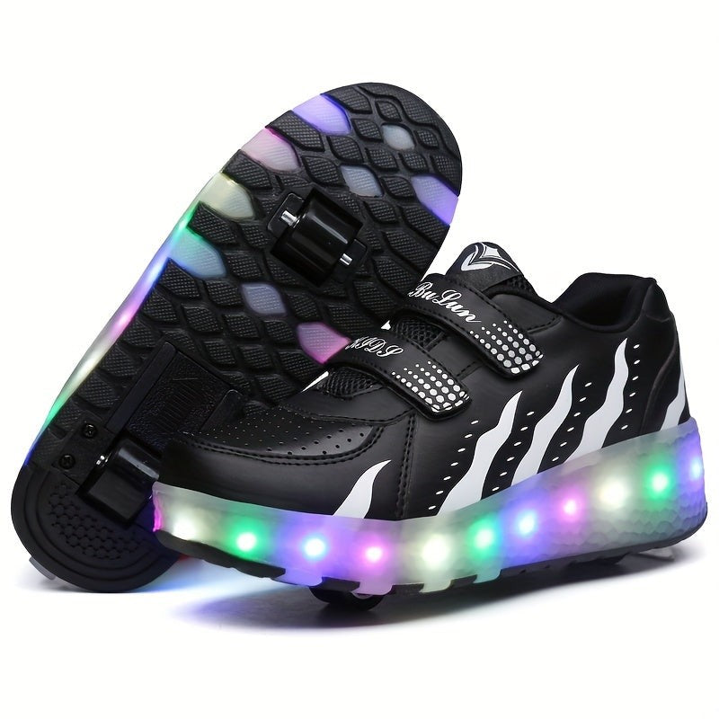 LED roller sneaker with removable wheels - product photo 10