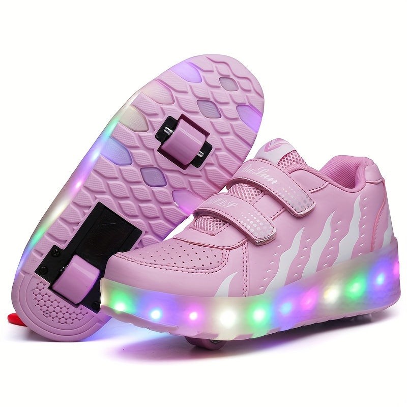 LED roller sneaker with removable wheels - product photo 9