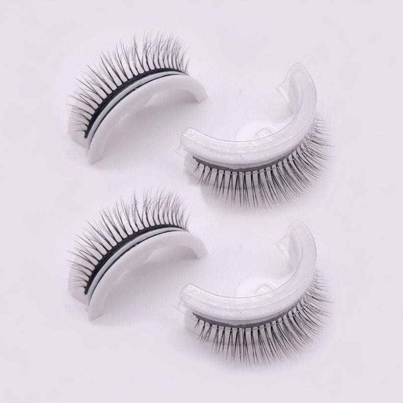 Self-adhesive reusable false lashes - product photo 1