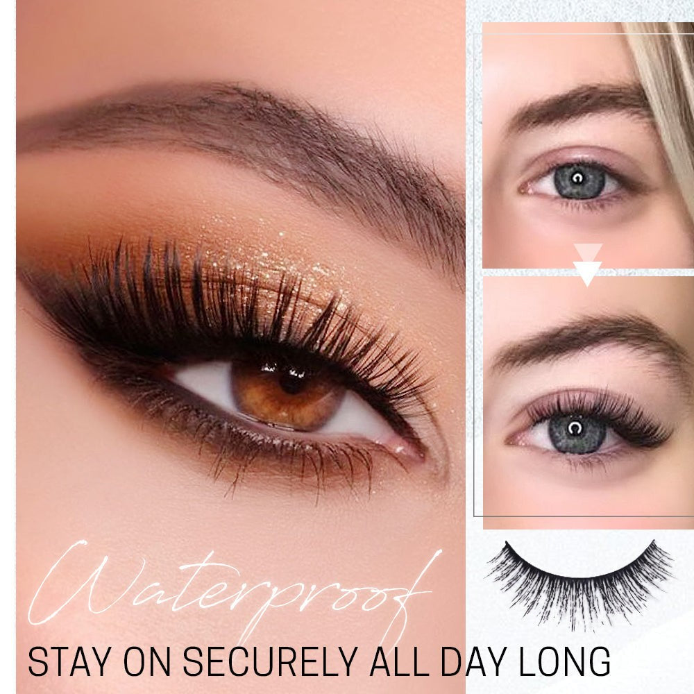 Self-adhesive reusable false lashes - product photo 5