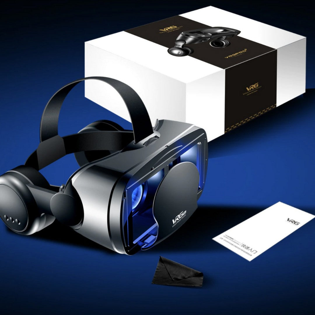 Smartphone Vr headset with built-in headphones - product photo 1