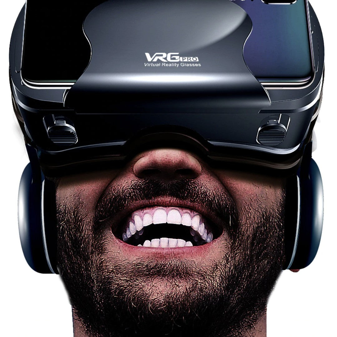 Smartphone Vr headset with built-in headphones - product photo 4