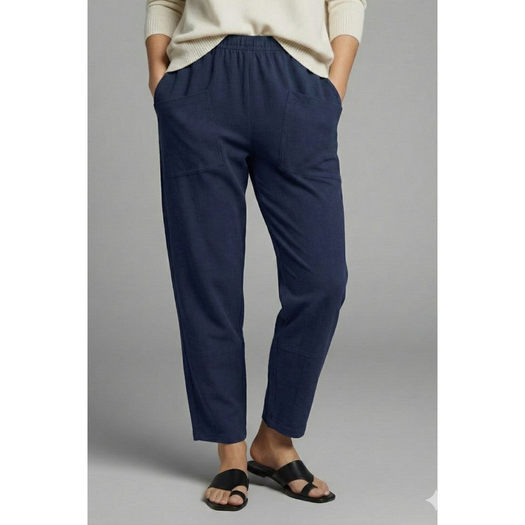 Woman wearing the Lilith women's pocket detail pants, 7 view