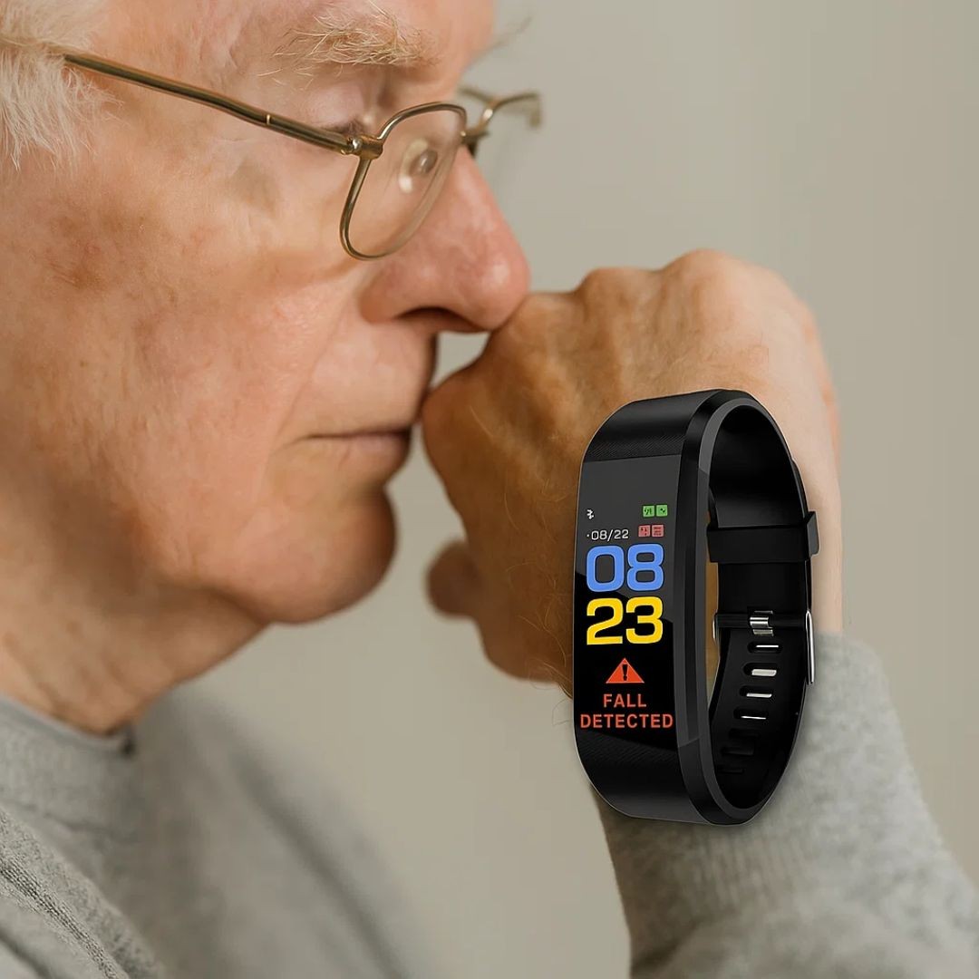 Senior safety watch with GPS and alert button - product photo 2