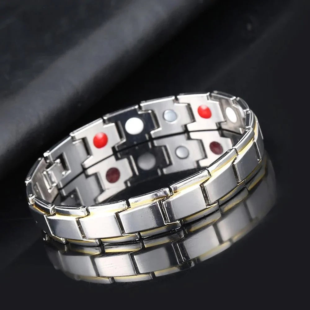 Hematite bead bracelet - product photo 2