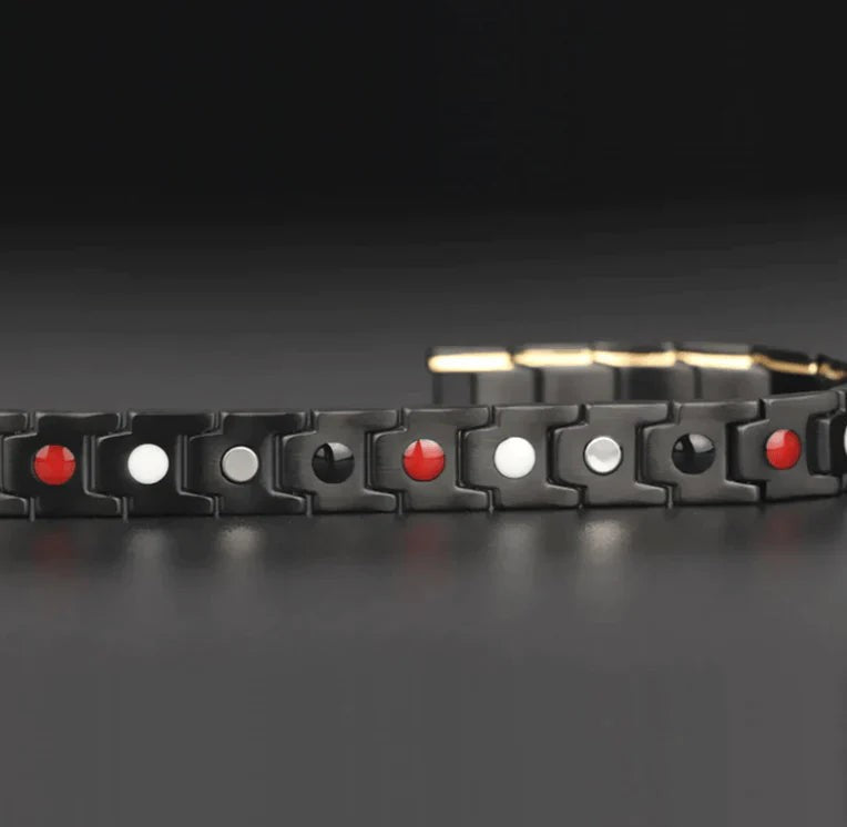 Hematite bead bracelet - product photo 6