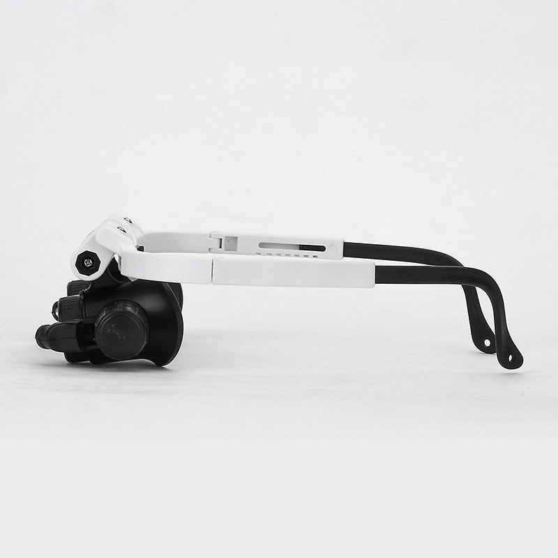 LED magnifying headset with interchangeable lenses - product photo 4