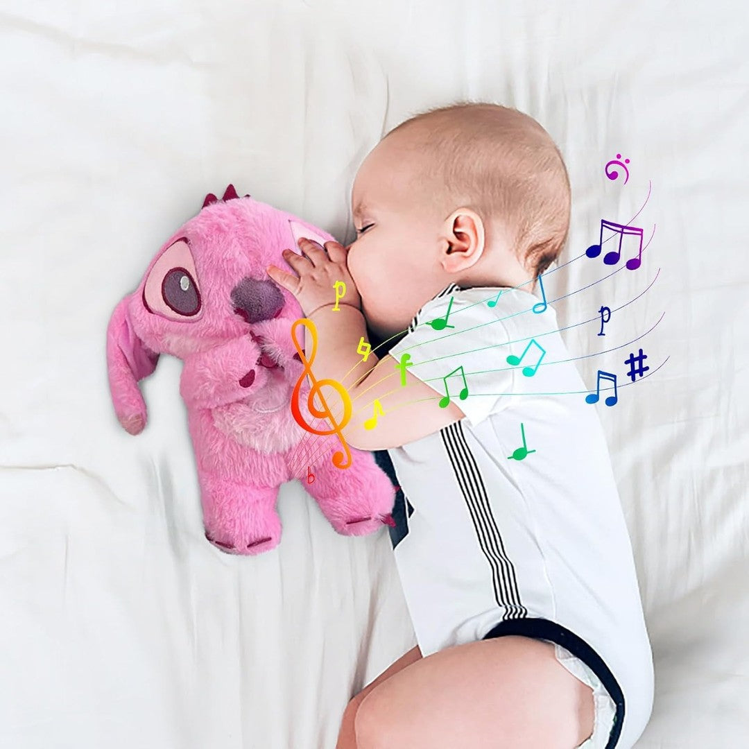 Plush sleep companion toy with night light - product photo 12
