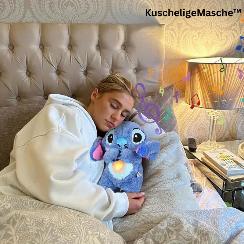 Plush sleep companion toy with night light - product photo 2