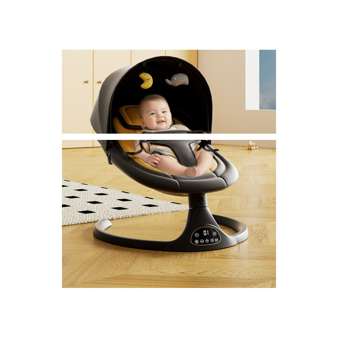 Electric baby swing with remote control - product photo 3