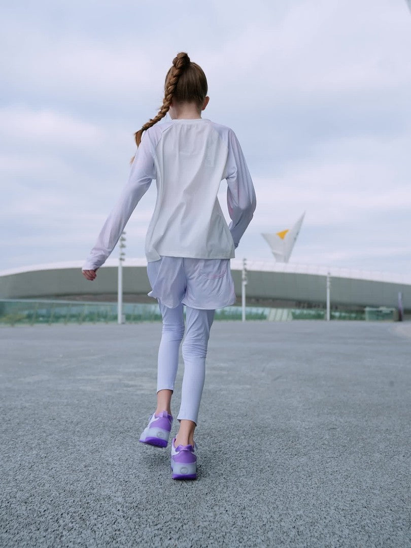 LED roller sneaker with removable wheels - product photo 14