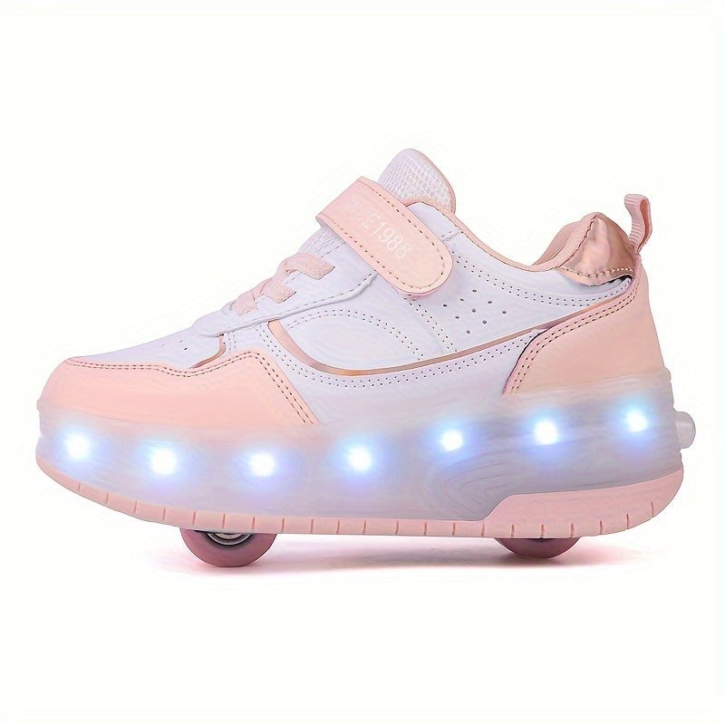 LED roller sneaker with removable wheels - product photo 6