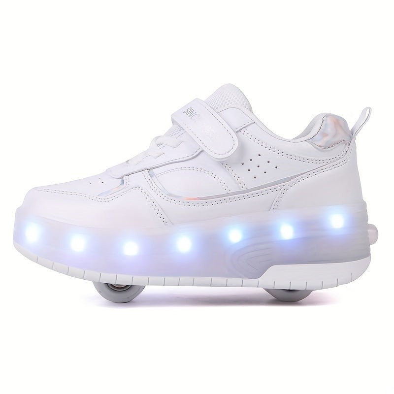 LED roller sneaker with removable wheels - product photo 8
