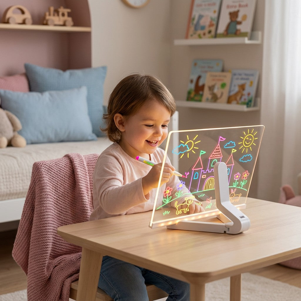 LED glow drawing board - product photo 2