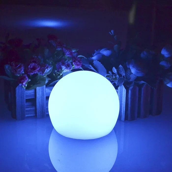 Rechargeable LED garden globe light - product photo 11