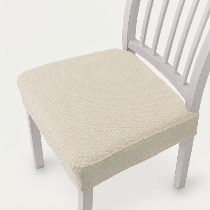 Stretch jacquard water-repellent dining chair cover - product photo 12