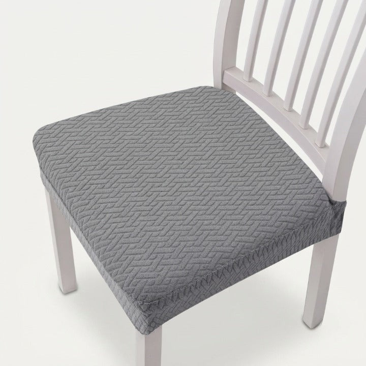 Stretch jacquard water-repellent dining chair cover - product photo 7