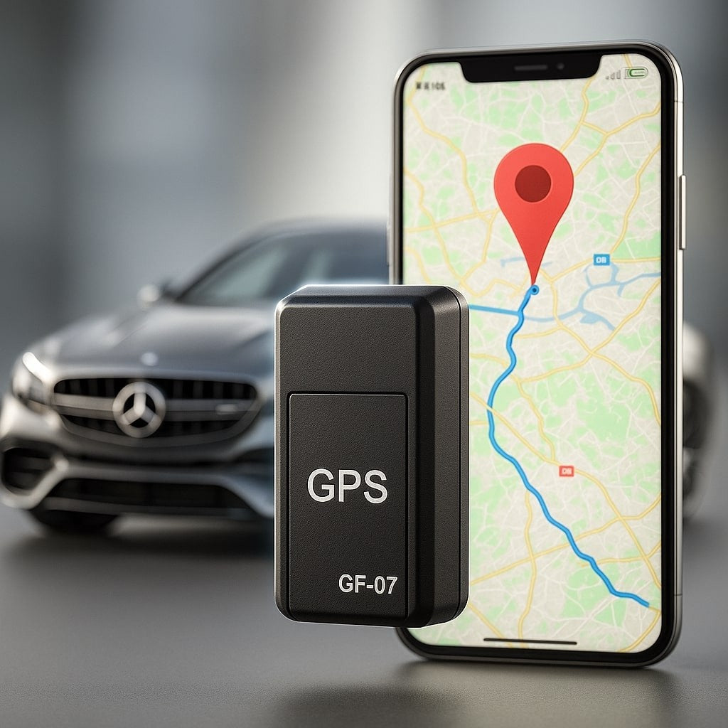 Magnetic mini GPS tracker with real-time app location - product photo 1