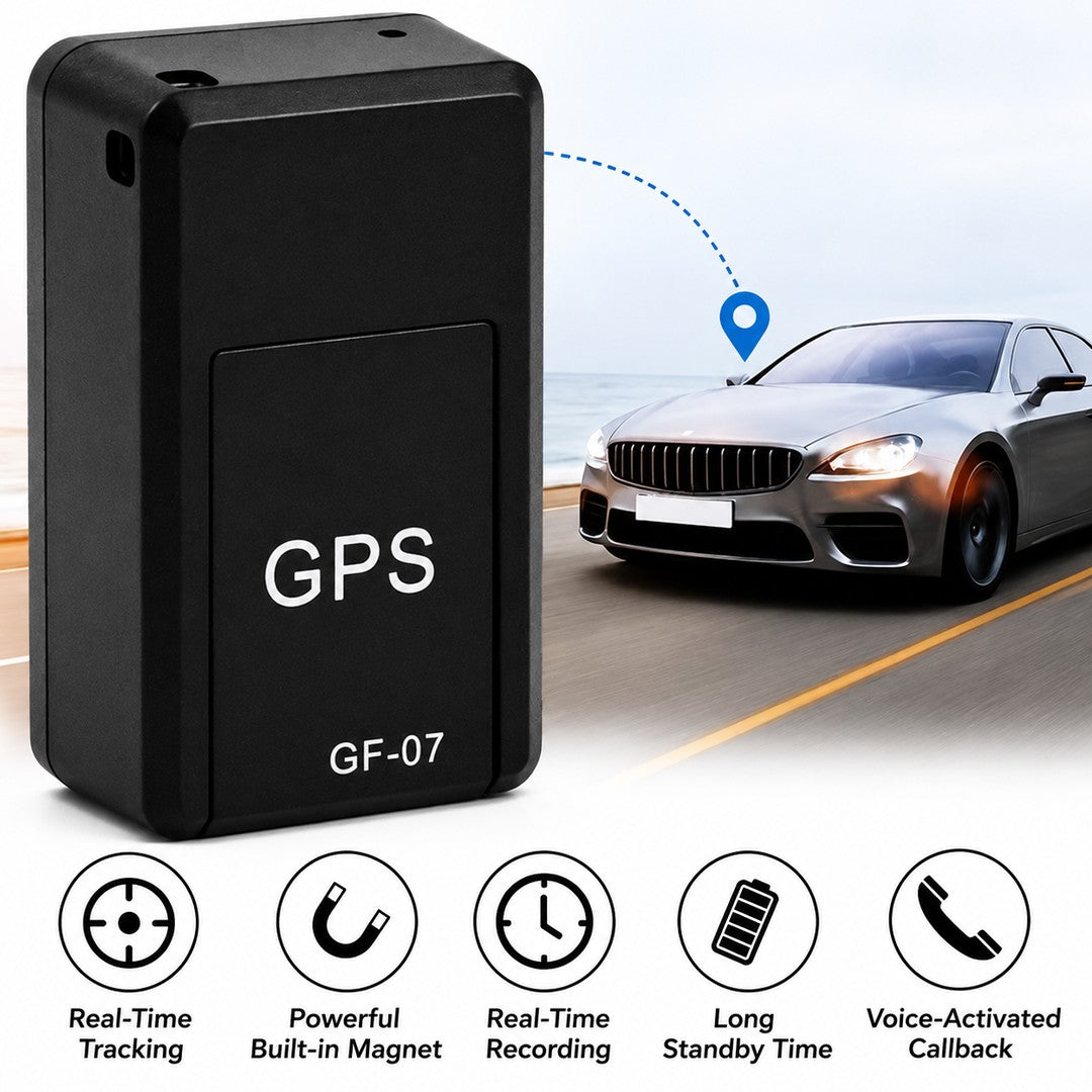 Magnetic mini GPS tracker with real-time app location - product photo 4