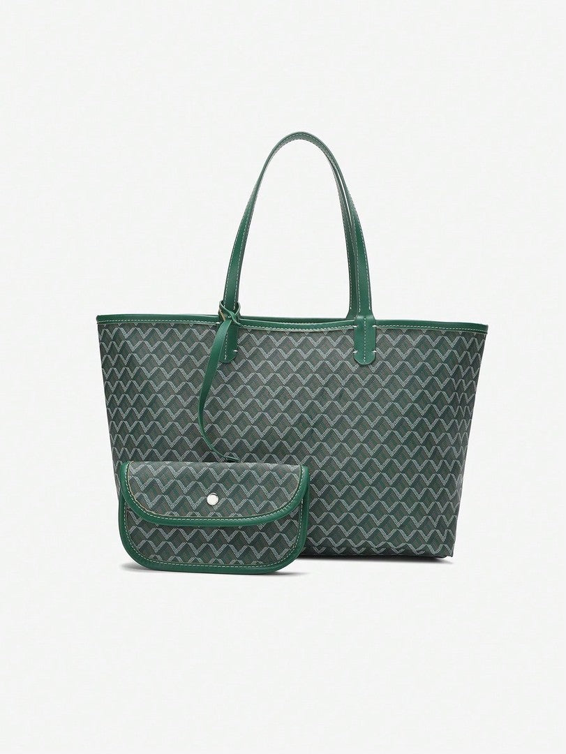 Women's shoulder tote bag - product photo 11