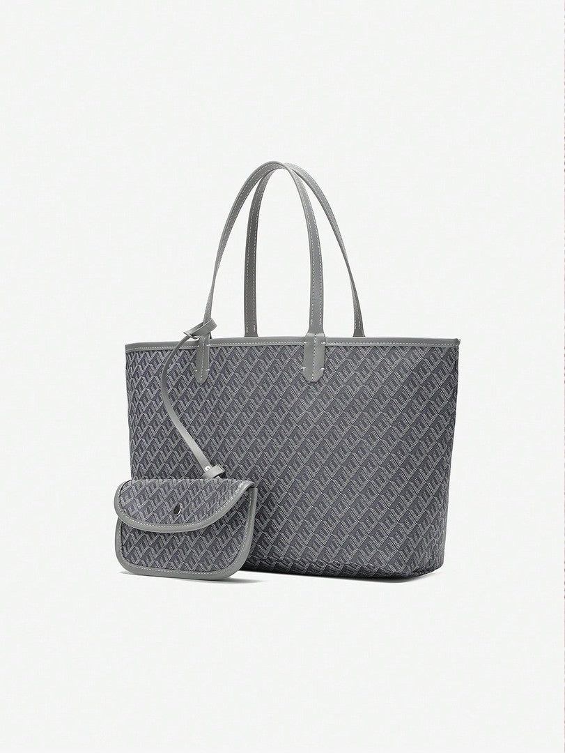 Women's shoulder tote bag - product photo 18