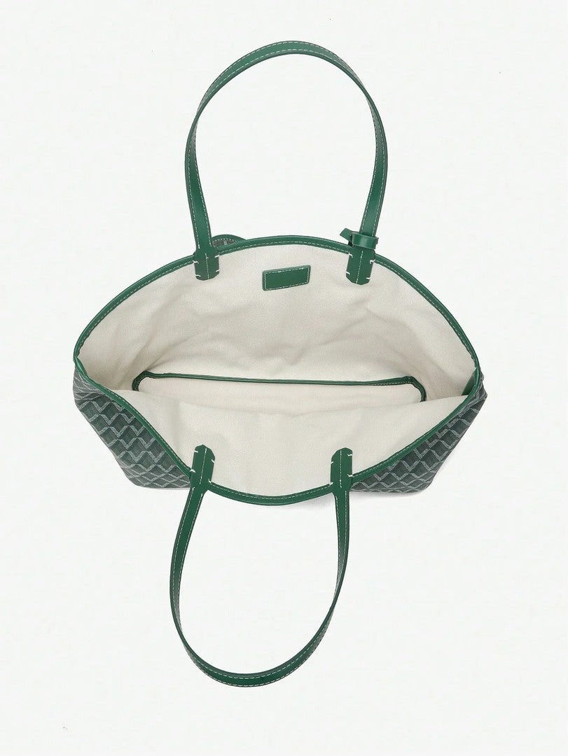 Women's shoulder tote bag - product photo 5