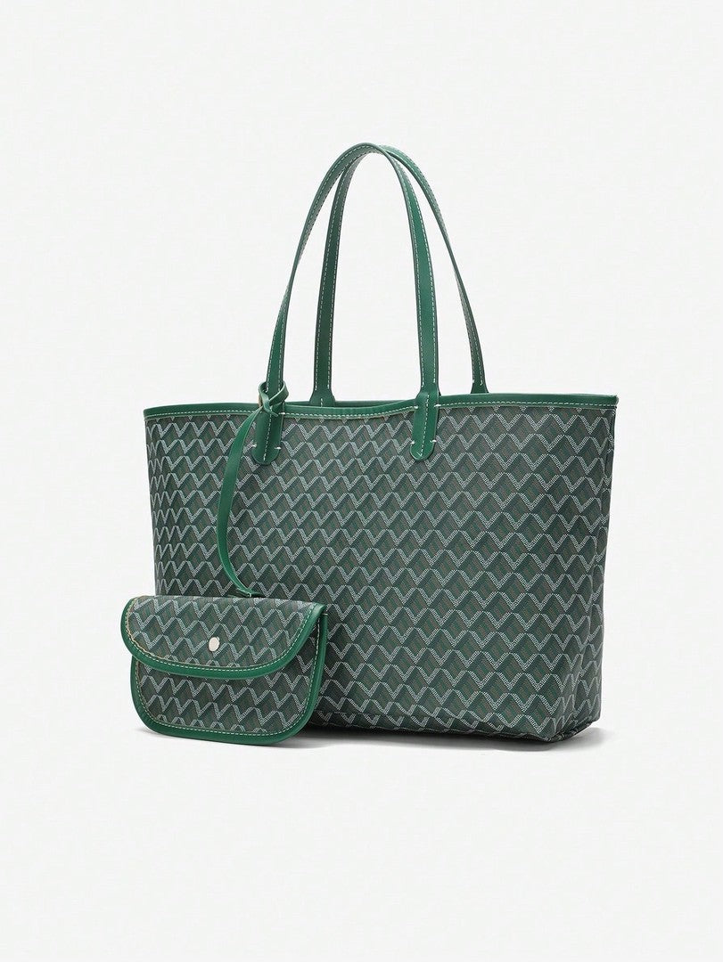 Women's shoulder tote bag - product photo 8