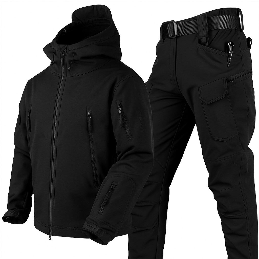 Fleece-lined waterproof outdoor set - product photo 1