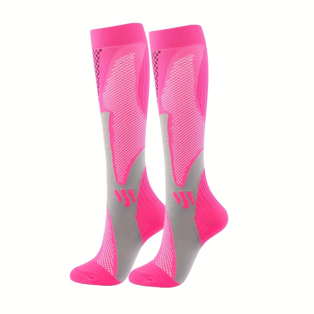 Women's graduated compression sports socks - product photo 9