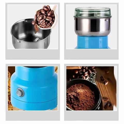 Electric stainless steel spice grinder - product photo 5