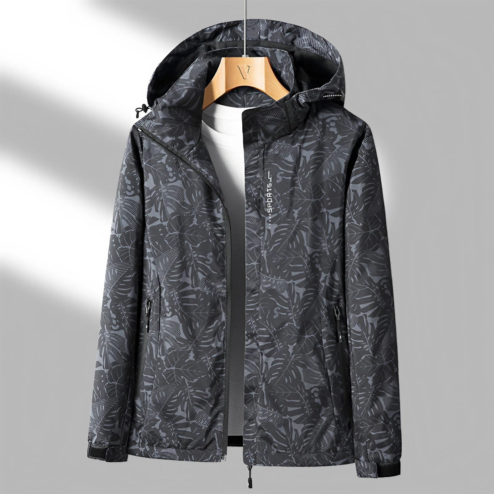 Elowen | Women's Hooded Waterproof Zip-Up Lightweight Jacket