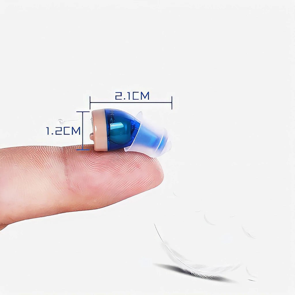 In-ear personal sound amplifiers with charging case - product photo 4