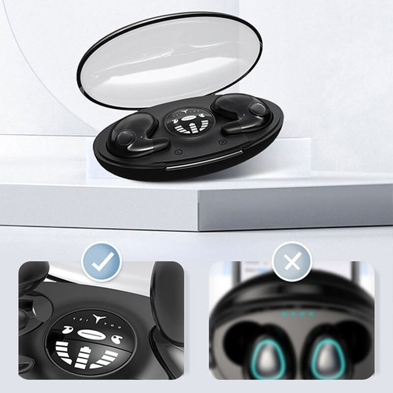 Flat in-ear Bluetooth sleep earbuds - product photo 8