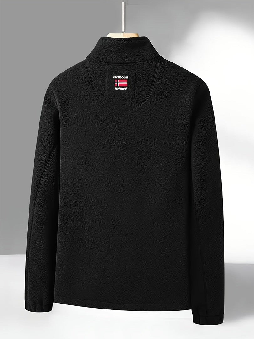 Men's windproof fleece jacket - product photo 19