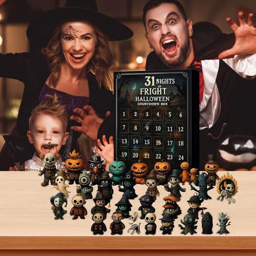Halloween countdown box with 31 figures - product photo 3