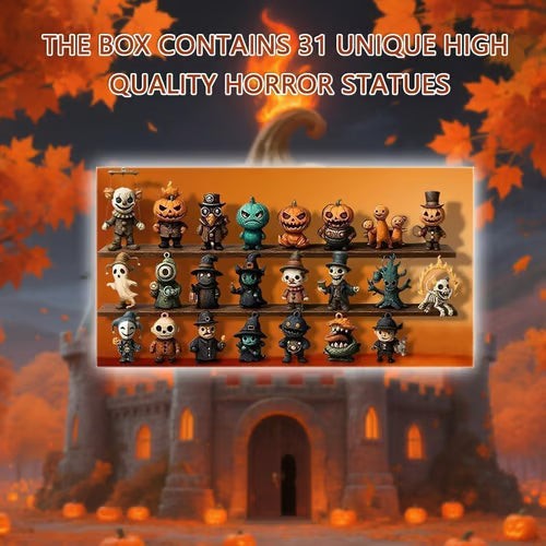 Halloween countdown box with 31 figures - product photo 6
