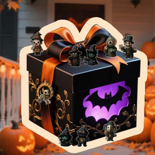 Halloween countdown box with 31 figures - product photo 7