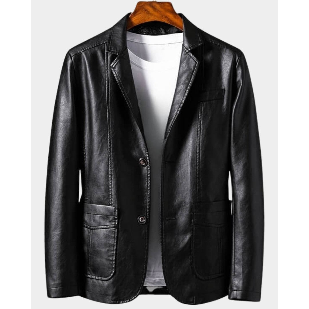 Man wearing the Odin men's jacket, 8 view