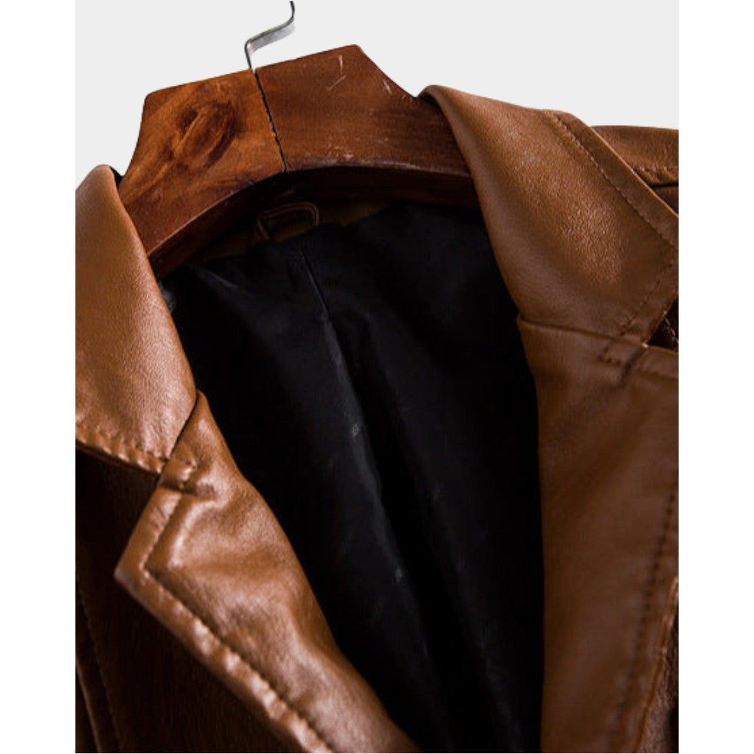 Man wearing the Odin men's jacket, model view