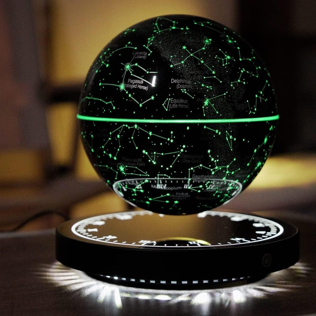 Magnetic levitating constellation globe lamp - product photo 1