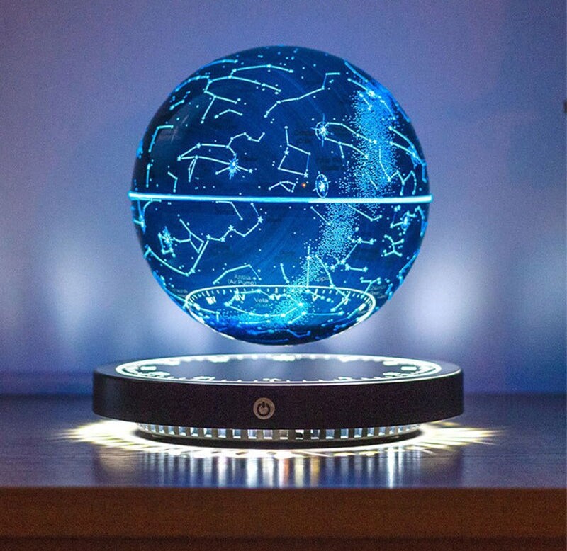 Magnetic levitating constellation globe lamp - product photo 6