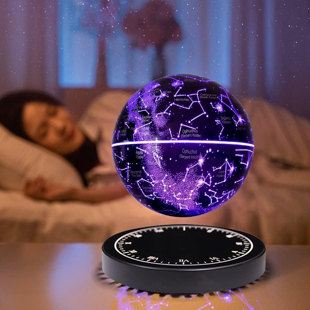 Magnetic levitating constellation globe lamp - product photo 8