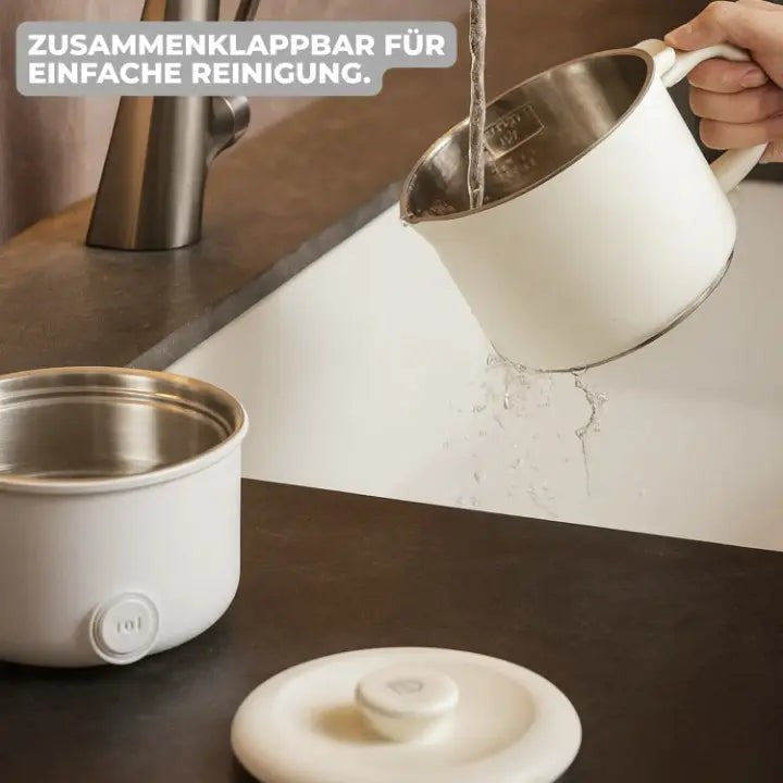 Collapsible electric travel kettle in stainless steel - product photo 5