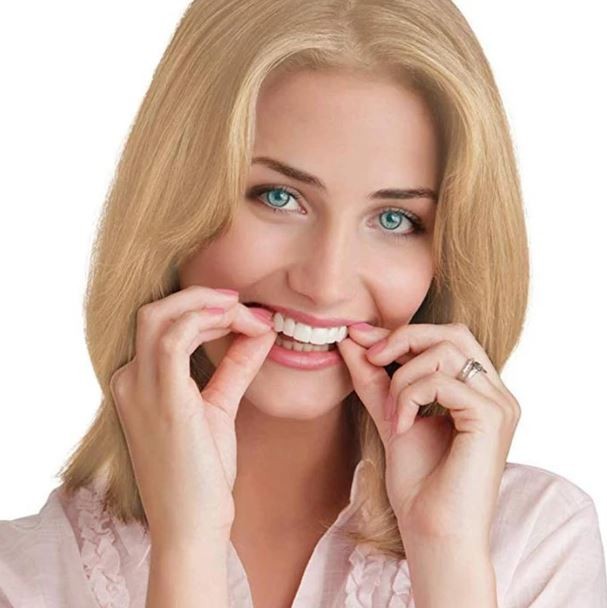 Flexible snap-on cosmetic tooth covers - product photo 3