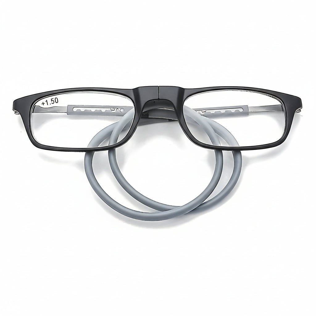 Magnetic reading glasses on a neck cord - product photo 3