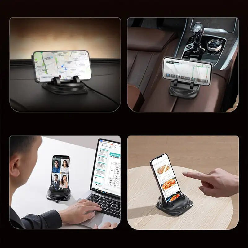 360 degree rotating car phone mount - product photo 6