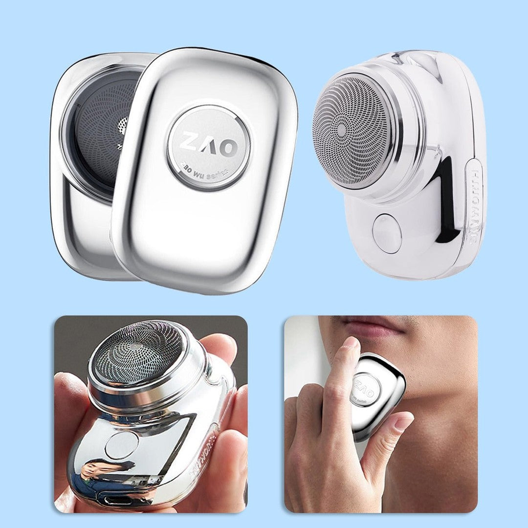 Mini USB rechargeable waterproof shaver - product photo 2